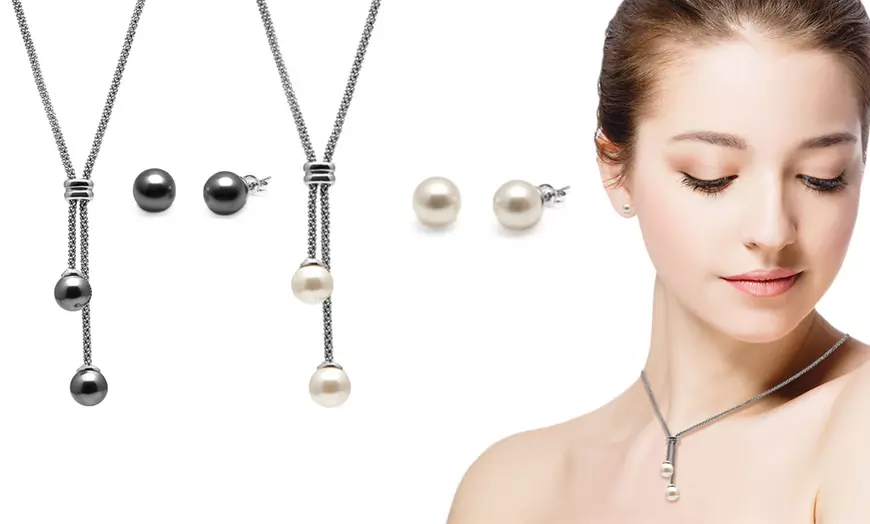 Image 1: OMG Jewelry sieradenset met Swarovski®-parels