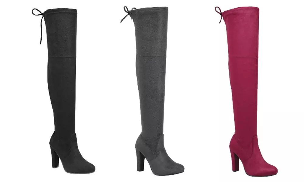 Mata Women's Lace-Up Back Boots - Primary Image