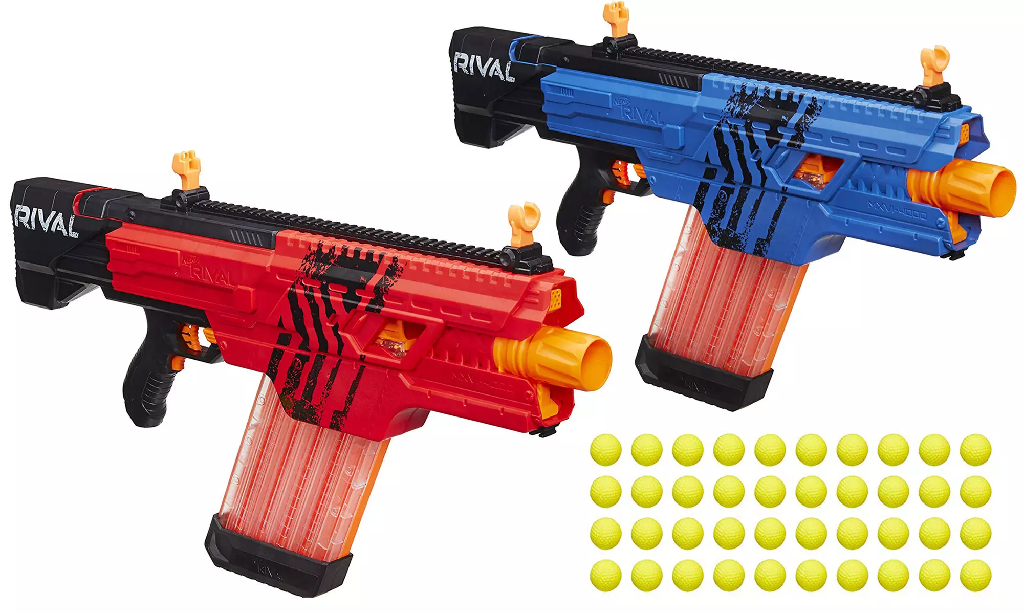 Blaster Nerf Rival Khaos MXVI-4000 avec chargeur facile et 40 cartouches - Primary Image