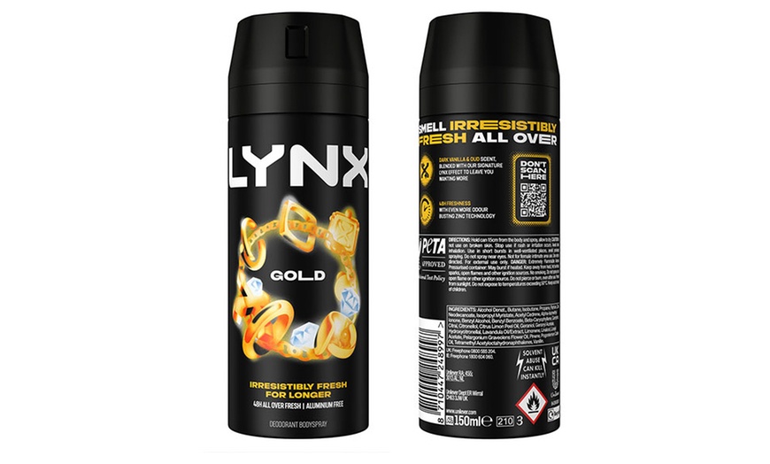 Image 16: Six-Pack of Lynx Men's Body Sprays
