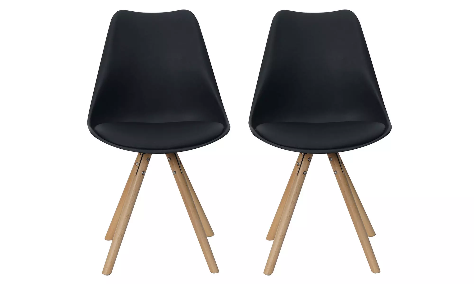 Silla de estilo escandinavo con asiento blando redondo, de Sampur