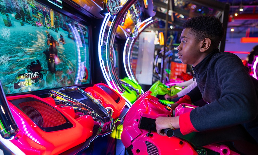 Image 3: Up to 53% Off Axe Throwing and Arcade Cards at Q-Zar