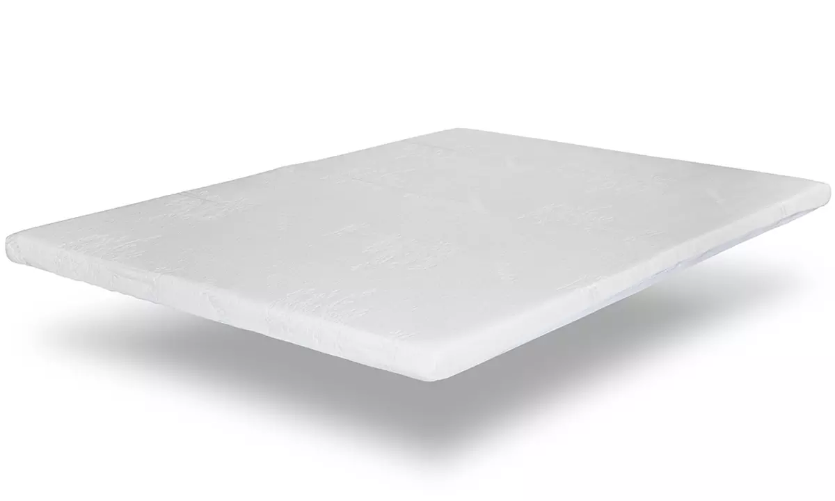 Surmatelas bien-être bambou à mémoire de forme de la marque Hypnia - Second Medium