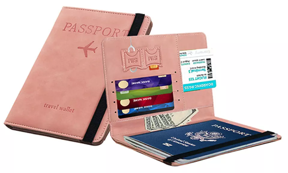 RFID-blokkerende paspoorthoesje