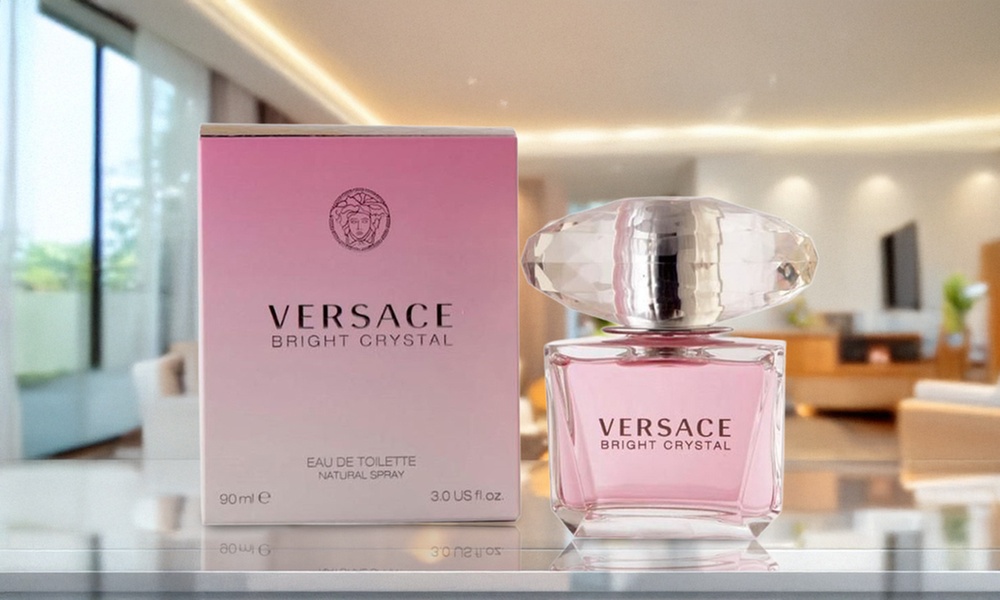 Versace Bright Crystal Eau de Toilette for Women 3.0 Fl. Oz.