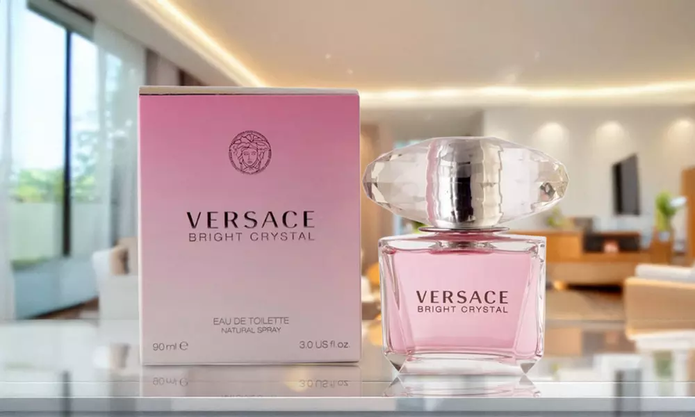 Versace Bright Crystal Eau de Toilette for Women 3.0 Fl. Oz.