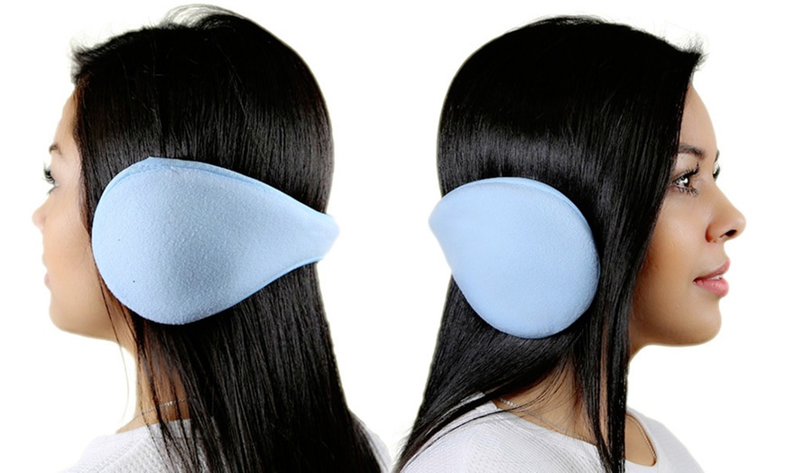 Image 3: Foldable Ear Warmers Set