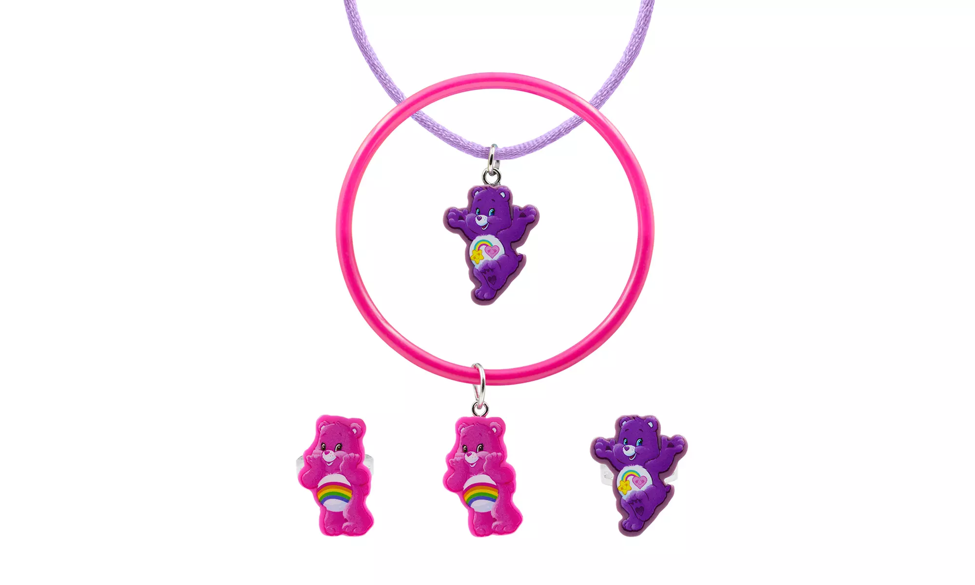 Care Bears Jewelry Set for Kids (4-Piece) - Primary Image