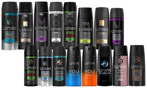 Six-Pack of Lynx Men's Body Spray