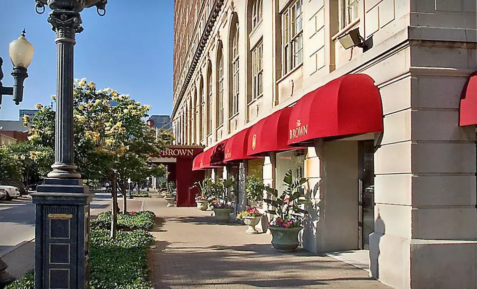 One- or Two-Night Stay with Valet Parking and Optional Wine Bottle or Dining Credit at The Brown Hotel in Louisville, KY - Second Medium