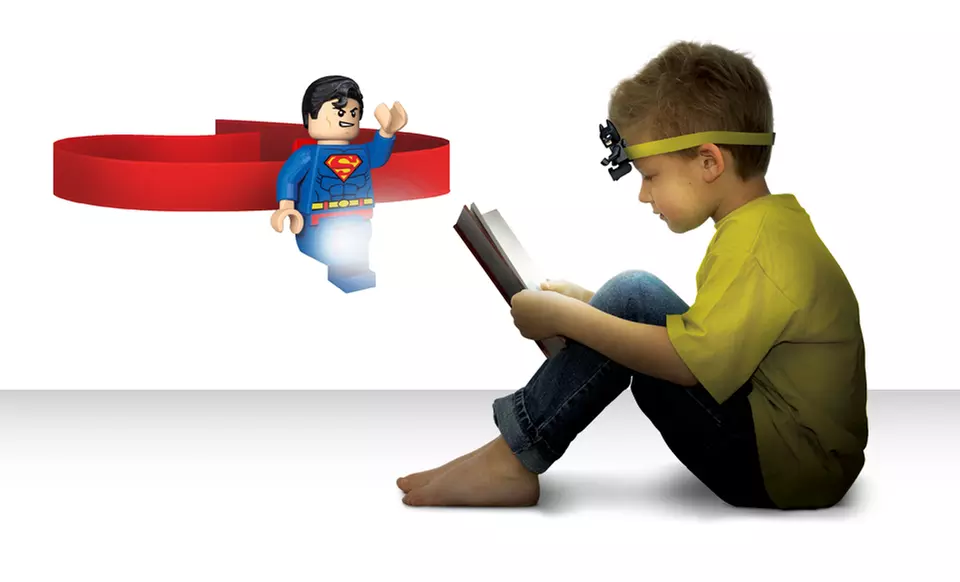 LEGO DC Super Heroes Head Lamps. Multiple Styles Available From $15.99 to $16.99﻿.﻿ Free Returns.   - Primary Image