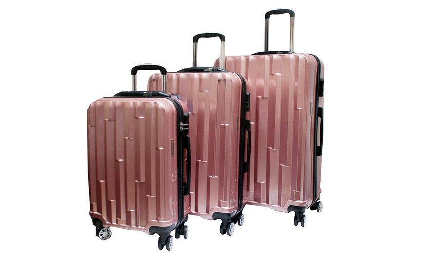 Image 17: Hard Cover Luggage Set 