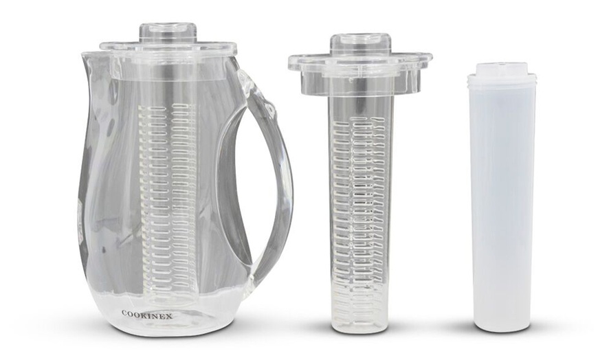 Image 11: Fruit Infusion Pitcher or Water Bottle