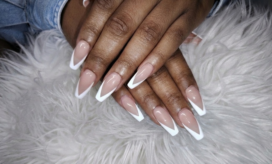 Image 4: Gel Mani-Pedi with Art and Lashes