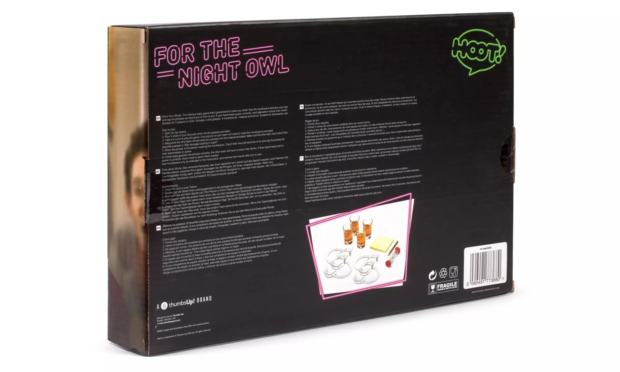 Drink Your Words - Jeu d'alcool pour adulte - Image 4