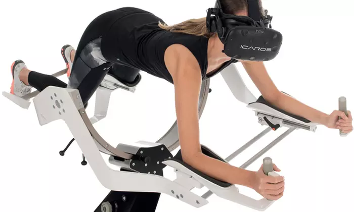 ICAROS Virtual Reality Experience for Up to Three People at Jet Flight Simulator - Canberra (Up to 41% Off) - Primary Image