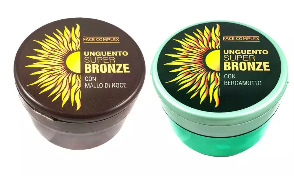 2 o 3 confezioni di unguento super bronze Face Complex
