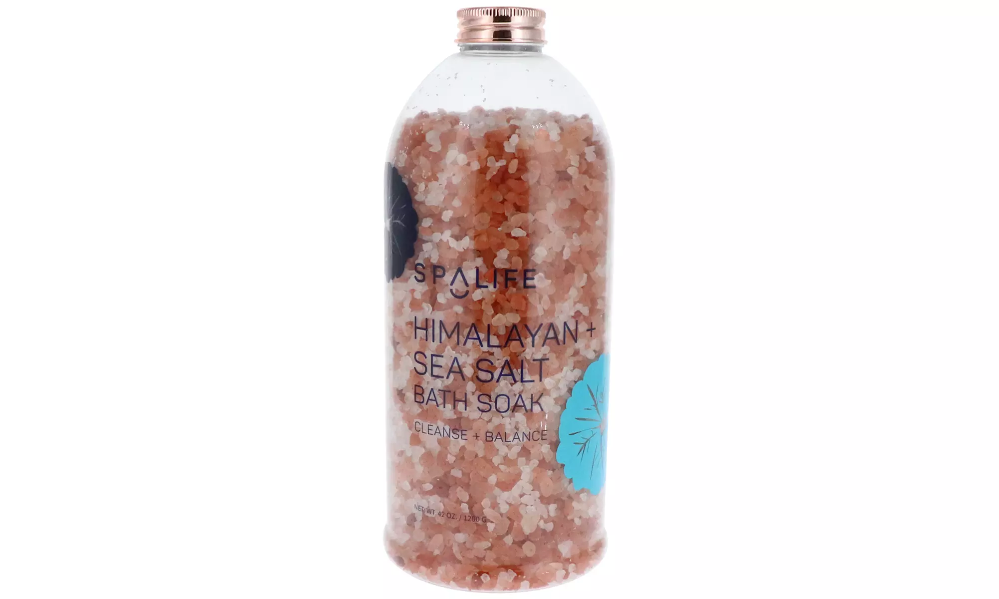 Spa Life Himalayan Sea Salt or Hemp Seed Oil Bath Soak (42 Oz.) - Second Medium