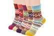 1, 3 ou 5 paires de chaussettes chaudes et respirantes pour femme - Image 2