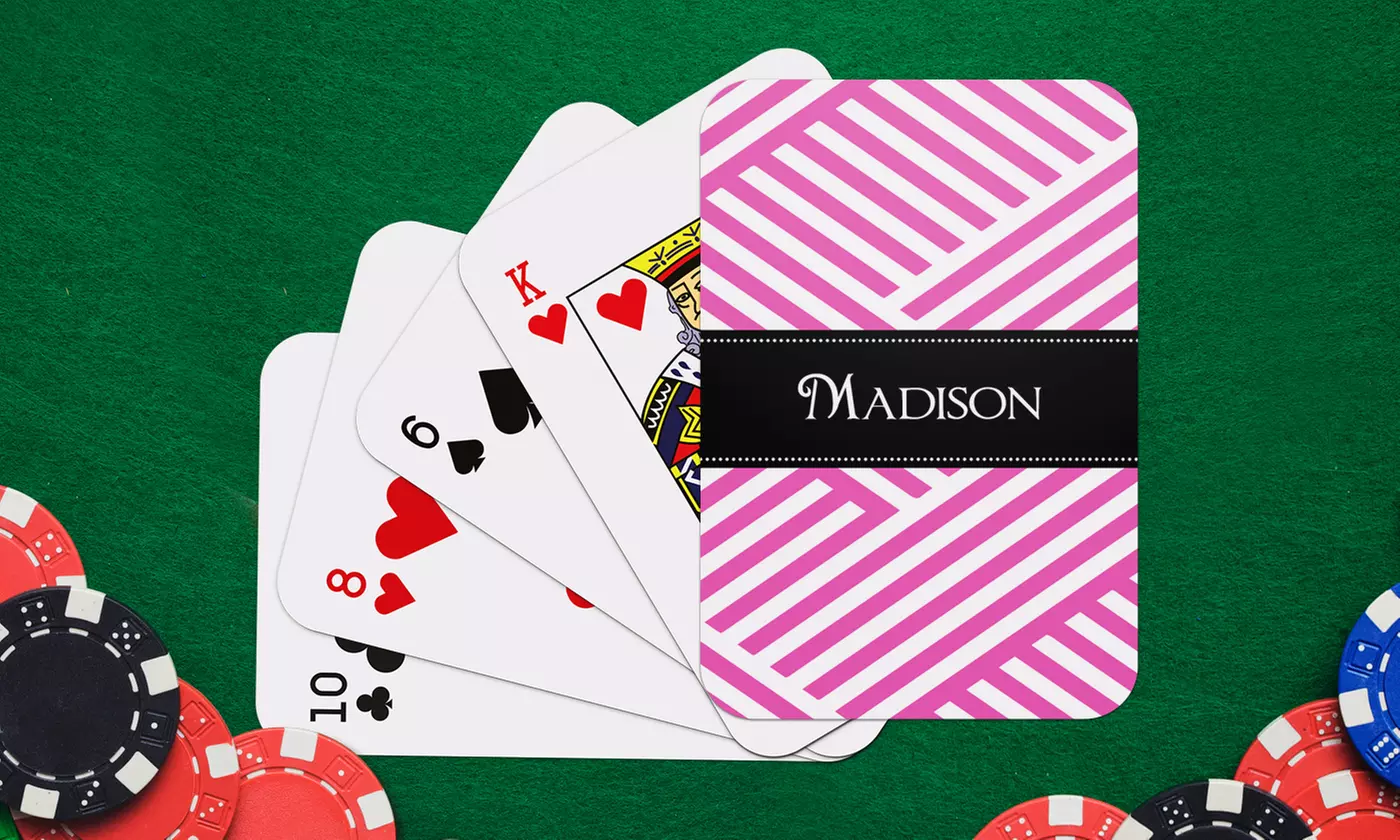 Personalized Playing Cards (Up to 85% Off) - Primary Image