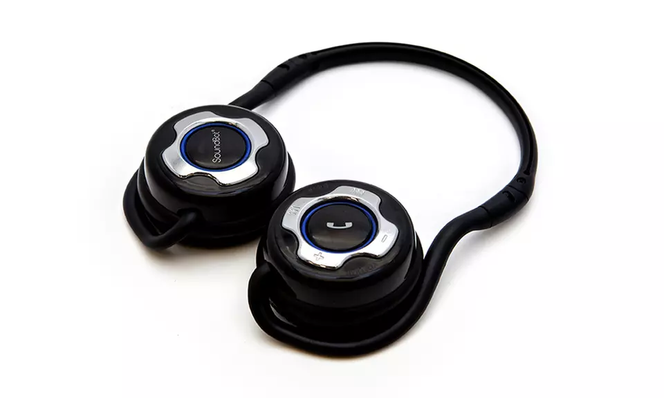 SoundBot SB220 Bluetooth Wireless Headphones with Built-In Microphone - Primary Image