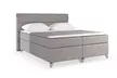 Boxspringbett in Grau mit oder ohne RGB-Beleuchtung, 90 x 200 cm, 160 x 200 cm oder 180 x 200 cm - Second Medium