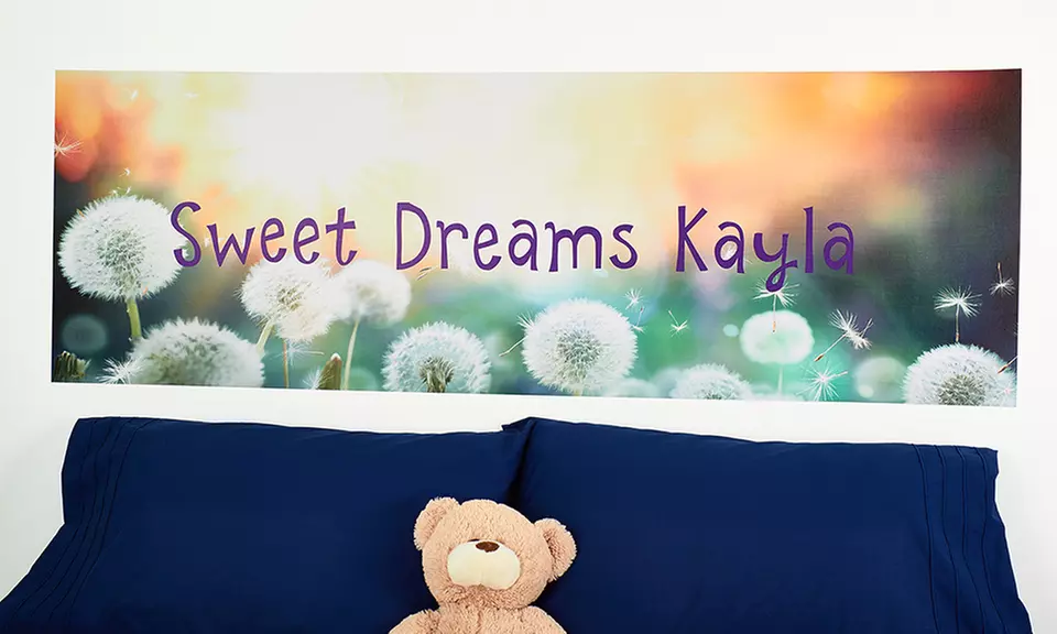 One Custom Wall Decal from Collage.com (Up to 68% Off) - Primary Image