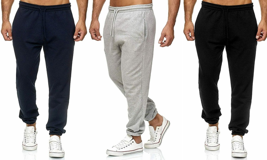 Image 1: Men's Close Hem Joggers