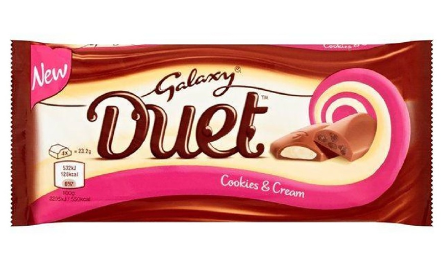 Image 3: 24 Galaxy Duet Chocolate Bars