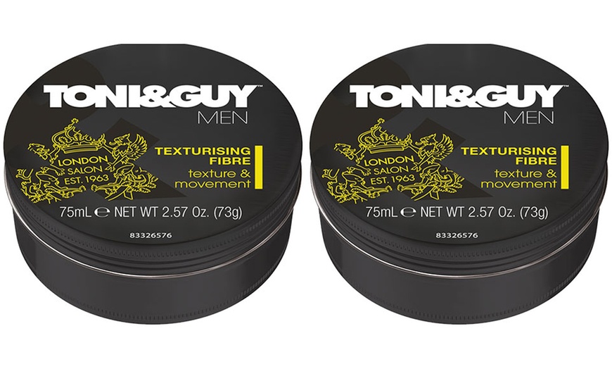 Image 4: Two-Pack of Toni & Guy Mattifying Putty or Styling Fibre 75ml