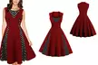 Robe à pois style retro Elisa - Second Medium