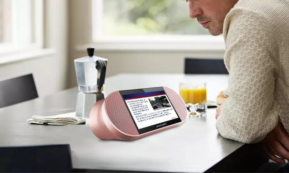 KOCASO TS7 25W Bluetooth Speaker with Android Tablet Interface - Primary Image