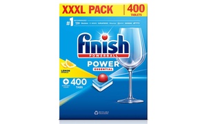  400 Finish Powerball Lemon Sparkle Dishwasher Tablets 