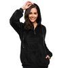 Image 3: Women's Plush Fleece Hoodie with Pockets