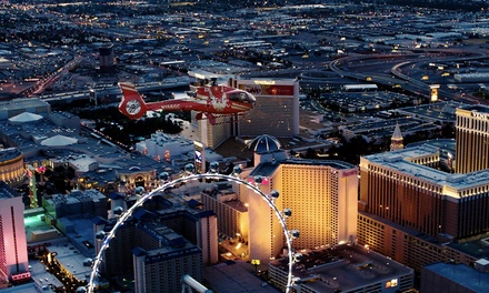 The Strip, Night Helicopter Tour - Papillon Helicopters | Groupon