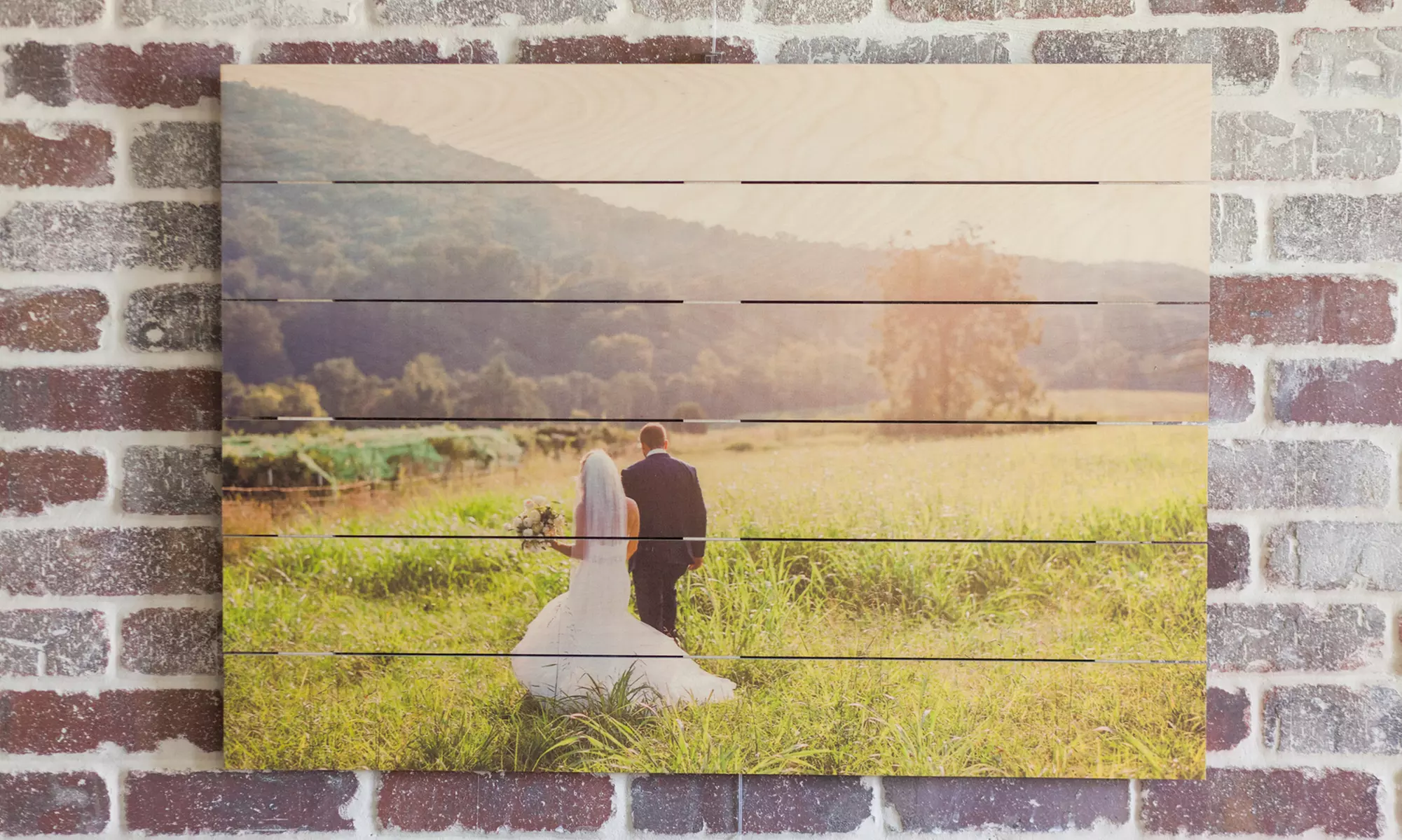 Custom Wood PhotoPallets from PhotoBarn (Up to 71% Off). Four Options Available. - Primary Image