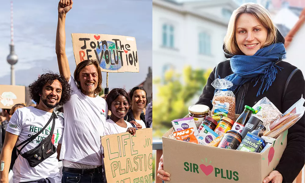 Wertgutschein über bis zu 39 € anrechenbar auf gerettete Lebensmittel im Online-Shop SIRPLUS - Second Medium