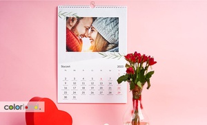 Up to Ten Personalised A4 Photo Calendars from Colorland