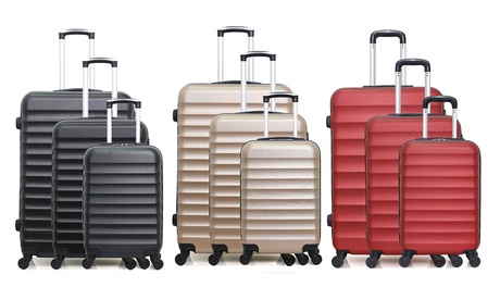 Set di 3 trolley Jakarta disponibili in vari colori