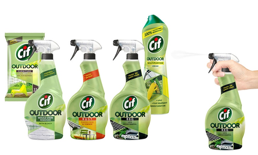 Image 2: Cif Outdoor Cleaning Bundle