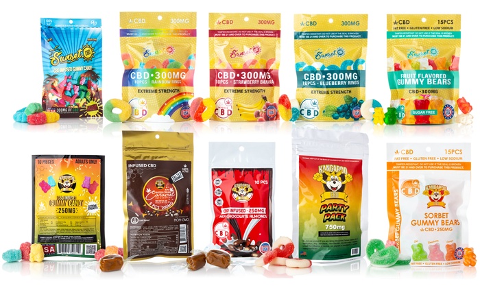 Up To 72% Off on CBD-Infused Gummy Pouches | Groupon Goods