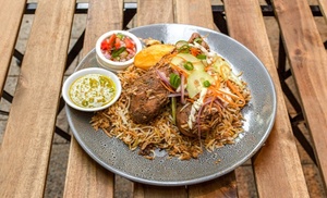 Mauritian Meal with Drinks