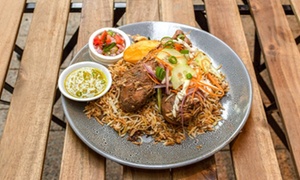 Mauritian Meal with Drinks