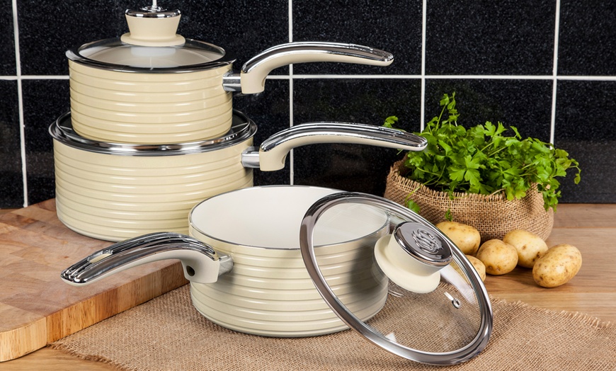 Image 10: Swan Retro Pans Set