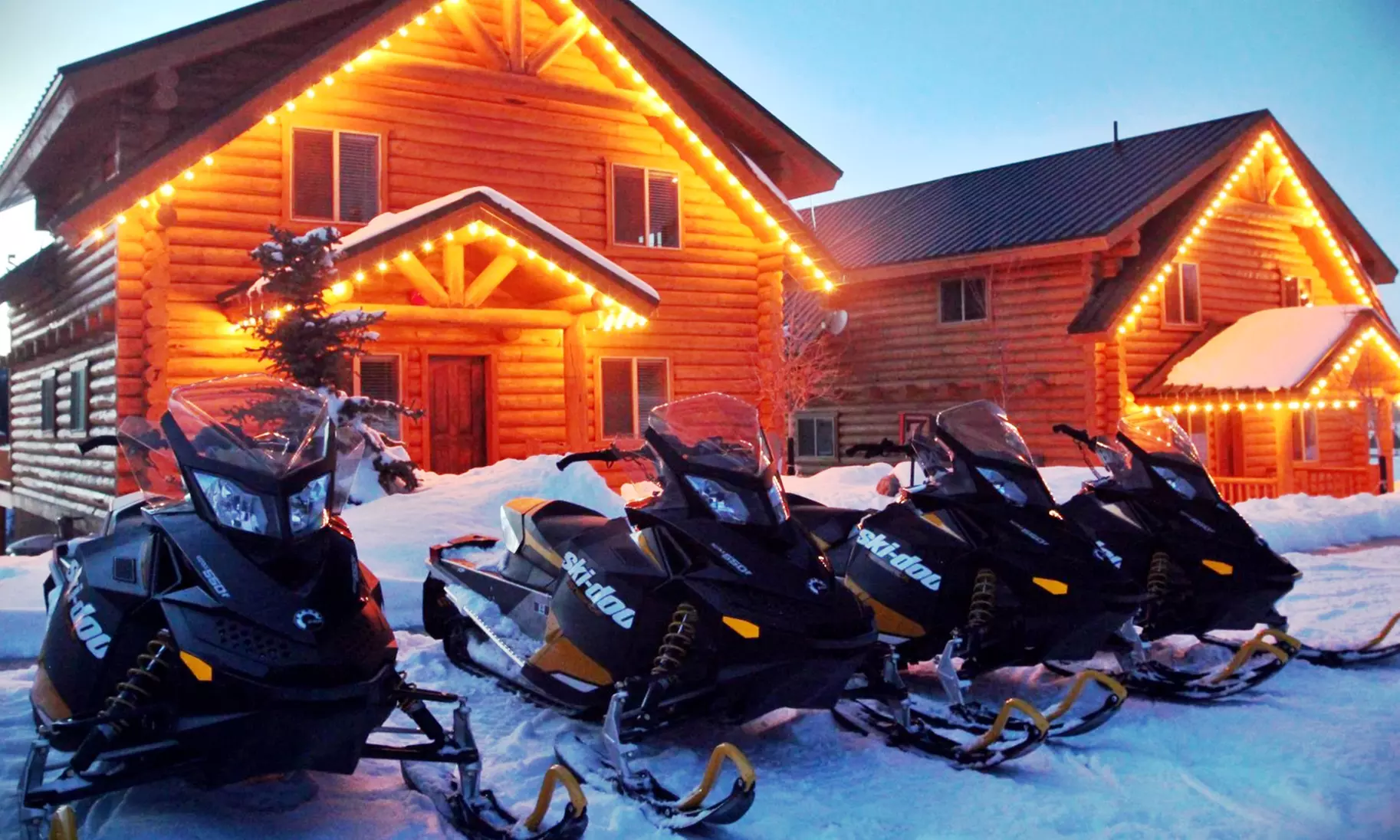 1-Night Stay for Two in One-Bedroom Cabin at The Cabins at Bear River Lodge in Christmas Meadows, UT - Primary Image