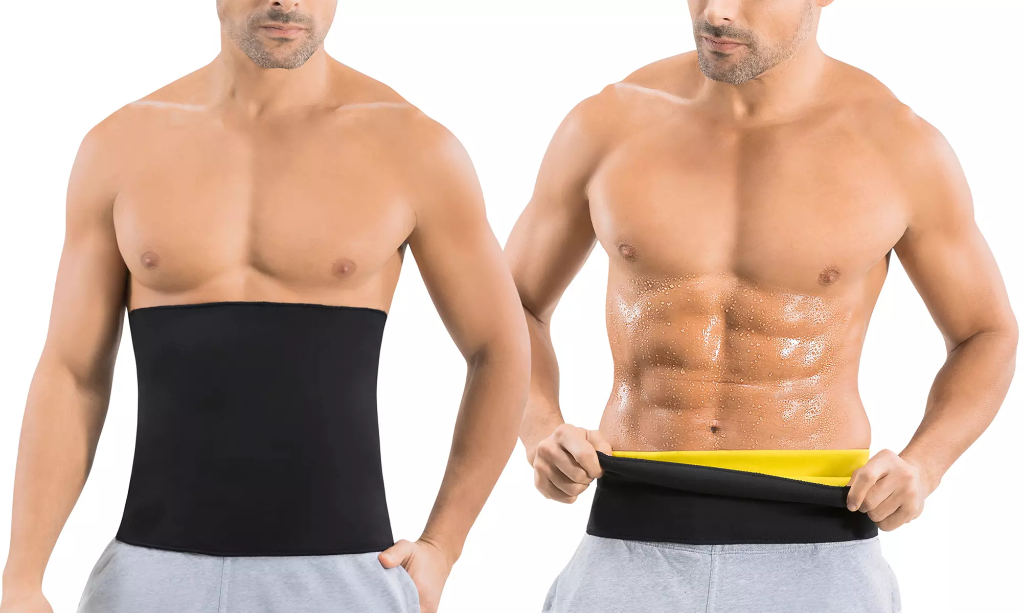 Hot Shapers Men's Waist-Trimmer Sauna Belt - Image 4