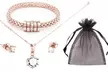 Three-Piece A-Grade Aurora Jewellery Set Made with Crystals from Swarovski® - Second Medium