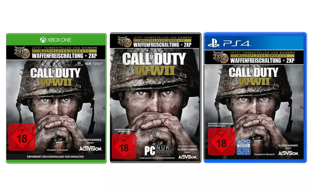 Call of Duty: WWII für Playstation 4, XBox One oder PC - Primary Image