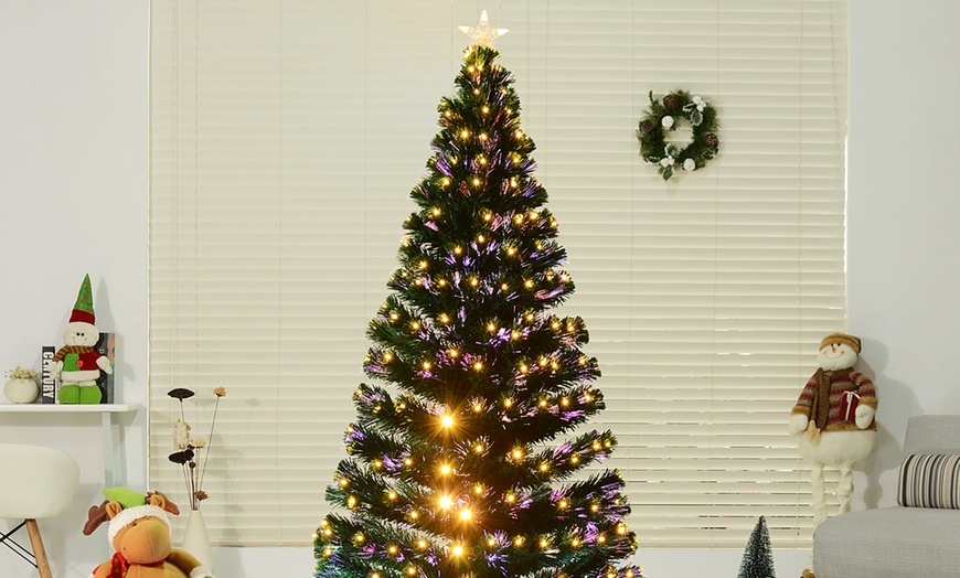 Image 8: Árbol de Navidad con luces LED