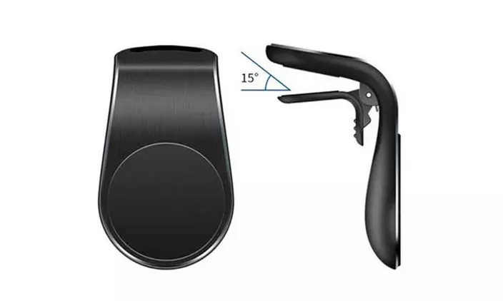 1x,2x oder 4x Magnet-Halterung für Smartphone in Schwarz - Second Medium